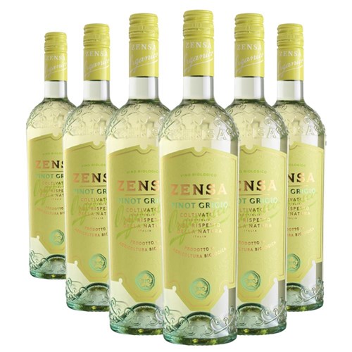 Case of 6 Zensa Pinot Grigio IGP 75cl White Wine